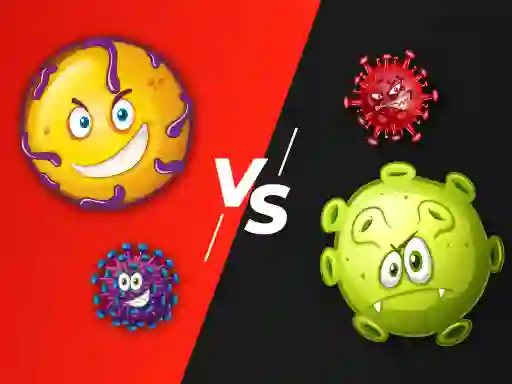 لعبة Virus War على الانترنت