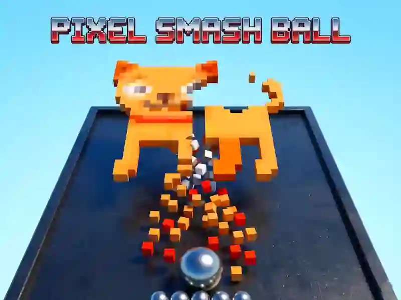 لعبة Pixel Smash Ball على الانترنت