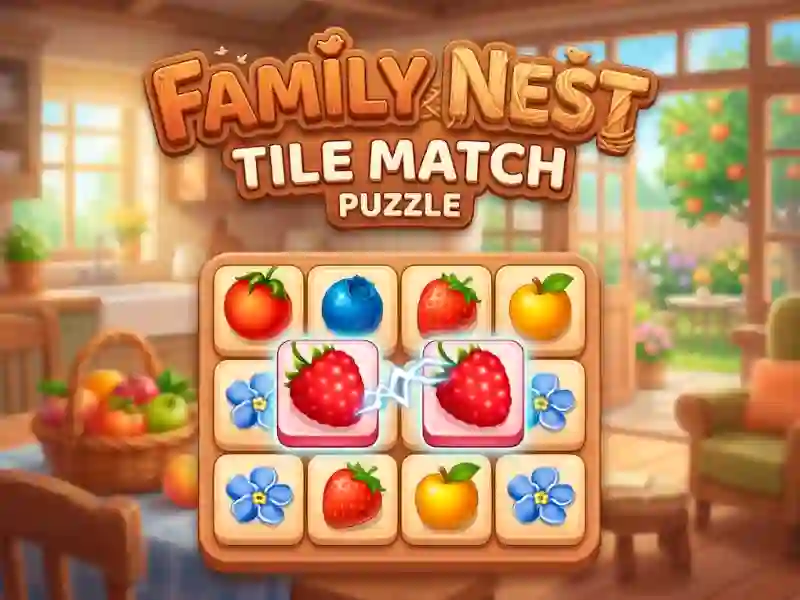 لعبة Family Nest: Tile Match Puzzle على الانترنت