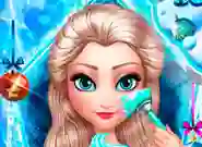 لعبة Ice Queen New Year Makeover على الانترنت