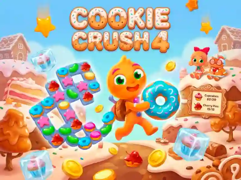لعبة Cookie Crush 4 على الانترنت