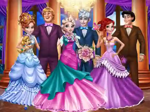 لعبة Princesses Castle Ball على الانترنت