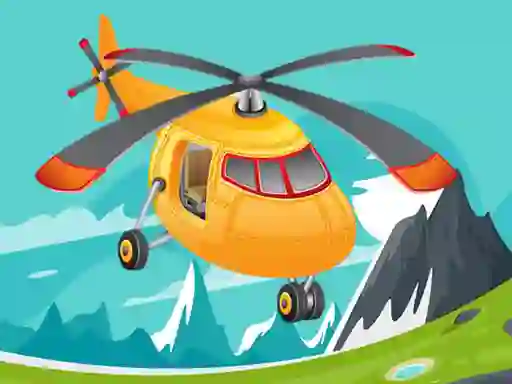لعبة Helicopter Jigsaw على الانترنت