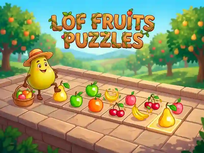لعبة Lof Fruits Puzzles على الانترنت