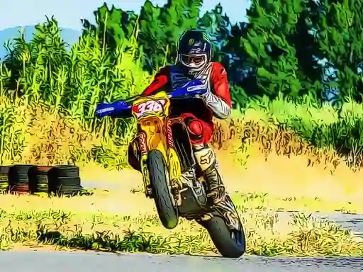 لعبة One Wheel Bike Riding على الانترنت