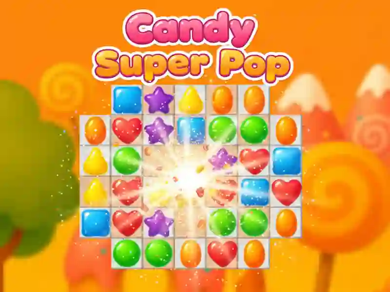 لعبة Candy Super Pop على الانترنت