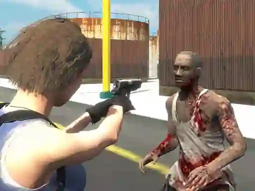 لعبة Biozombie Outbreak على الانترنت