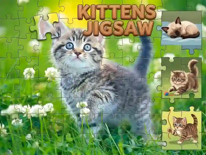 لعبة Kittens Jigsaw على الانترنت