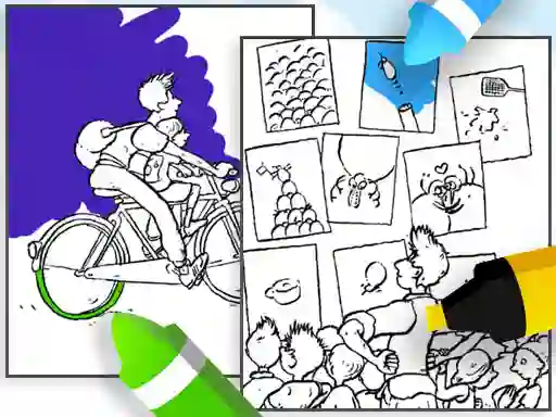 لعبة Coloring Mees Kees على الانترنت