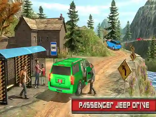 لعبة Jeep Passeger Offroad Mountain Simulation Game على الانترنت