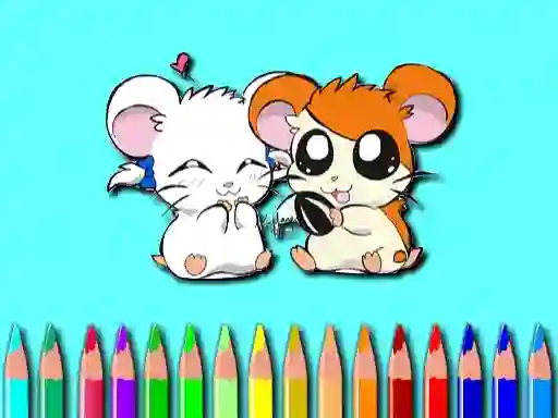 لعبة Hamster Coloring Book على الانترنت