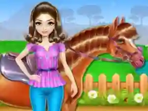 لعبة Horse Care and Riding على الانترنت