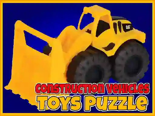 لعبة Construction Vehicles Toys Puzzle على الانترنت