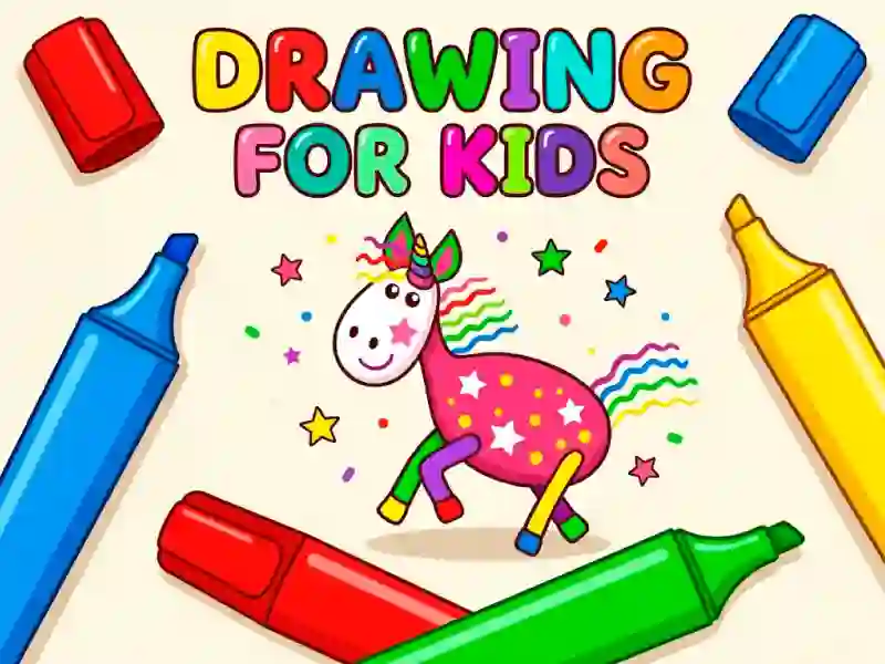 لعبة Drawing For Kids على الانترنت