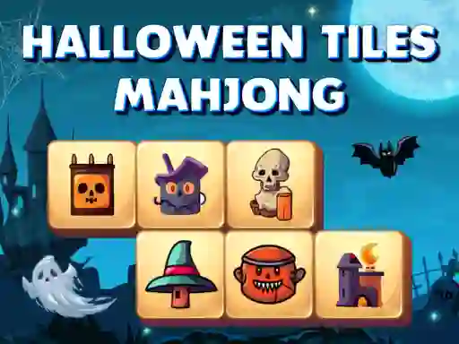 لعبة Halloween Tiles Mahjong على الانترنت