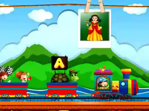 لعبة Alphabetic train على الانترنت