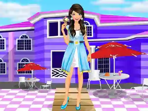 لعبة Summer Vacation Dressup على الانترنت