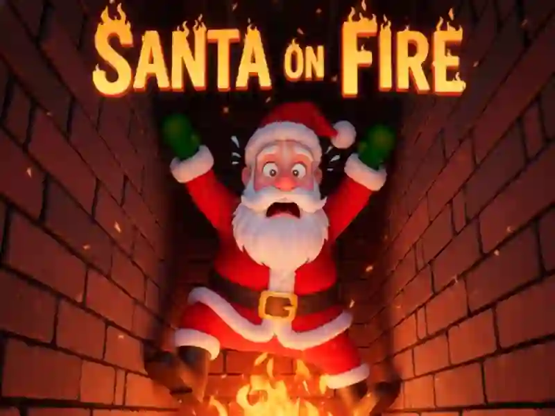 لعبة Santa on Fire على الانترنت