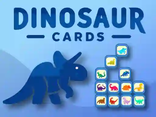 لعبة Dinosaur Cards على الانترنت