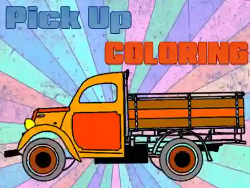 لعبة Pick Up Trucks Coloring على الانترنت