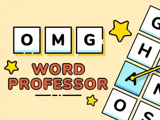 لعبة OMG Word Professor على الانترنت