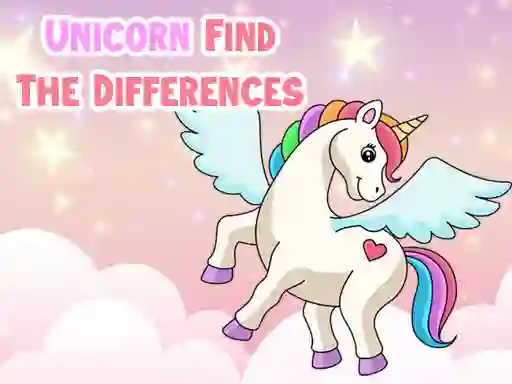 لعبة Unicorn Find The Differences على الانترنت