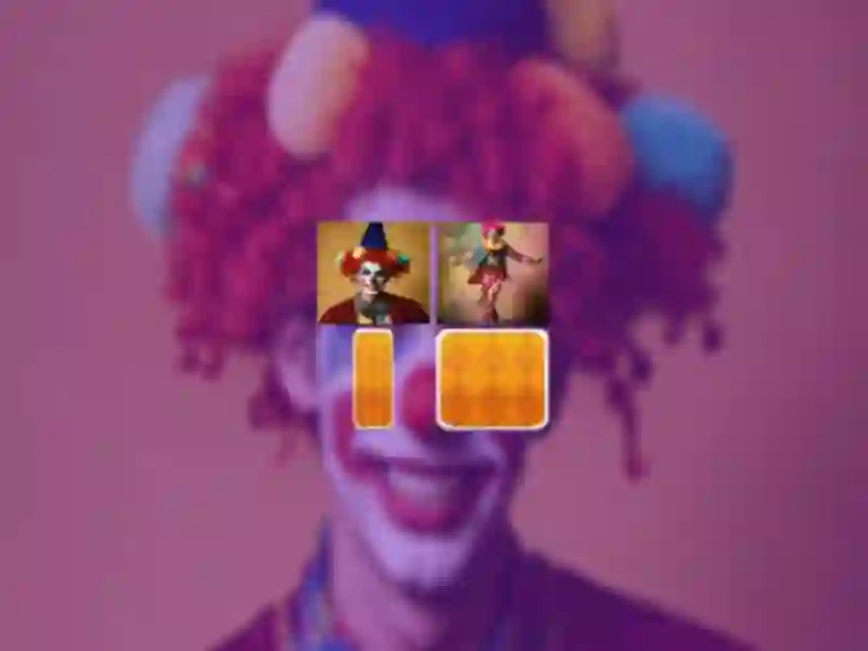 لعبة Clown Memory Match على الانترنت