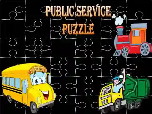 لعبة Public Service Puzzle على الانترنت