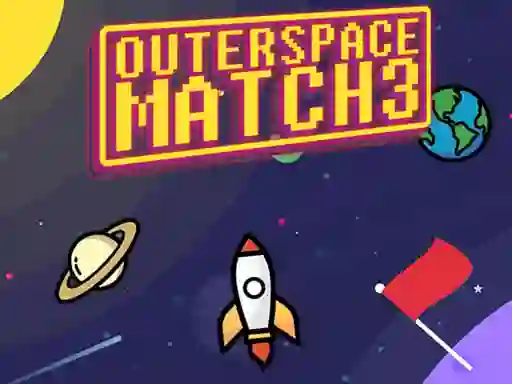 لعبة Outerspace Match 3 على الانترنت