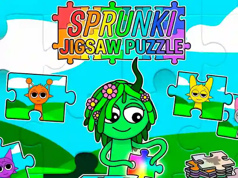 لعبة Sprunki Jigsaw Puzzle على الانترنت