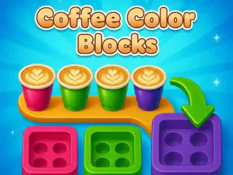 لعبة Coffee Color Blocks على الانترنت