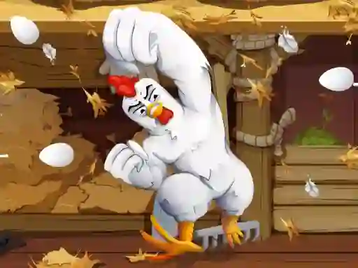 لعبة Angry Chicken: Egg Madness على الانترنت