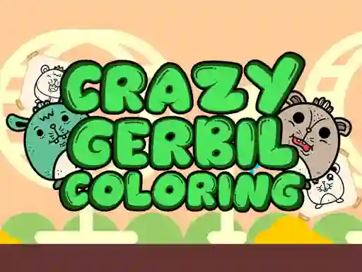 لعبة Crazy Gerbil Coloring على الانترنت
