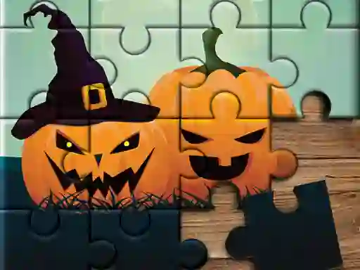 لعبة Halloween Puzzle على الانترنت