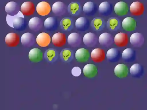 لعبة Aliens Bubble Shooter على الانترنت