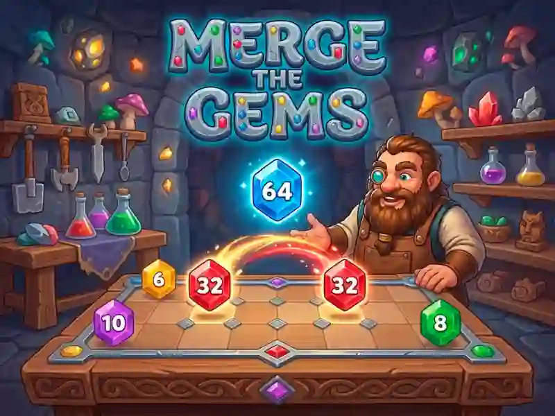 لعبة Merge the Gems على الانترنت