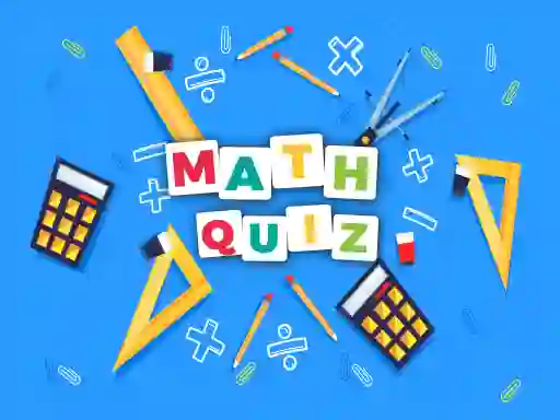 لعبة Math Quiz Game على الانترنت