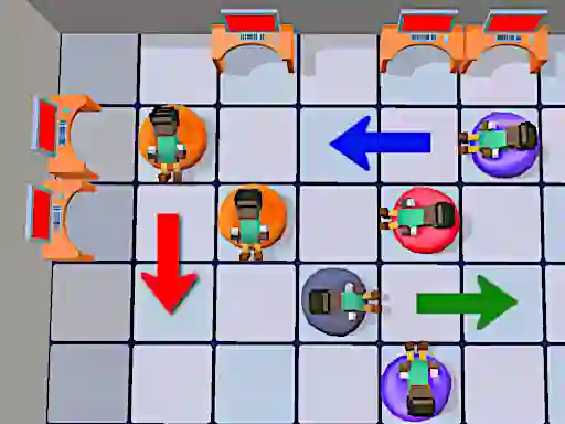 لعبة Lazy Workers على الانترنت