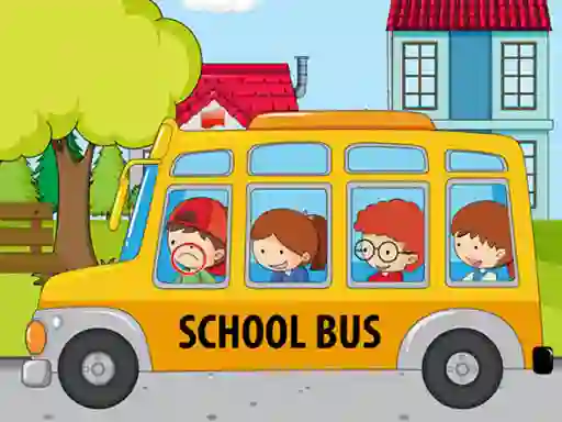 لعبة School Bus Differences على الانترنت