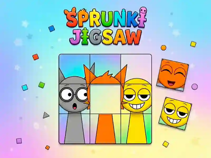 لعبة Sprunki Jigsaw على الانترنت