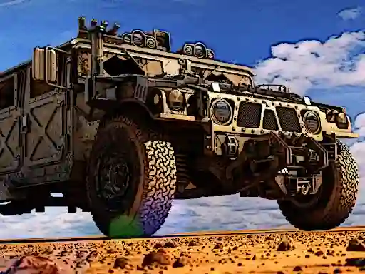 لعبة Military Transport Vehicle على الانترنت