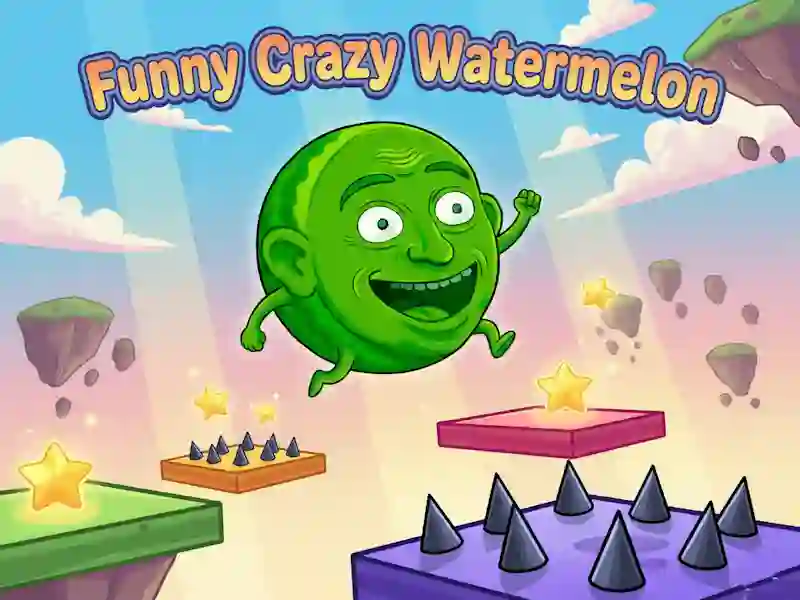 لعبة Funny Crazy Watermelon على الانترنت