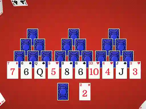 لعبة Tripeaks Solitaire على الانترنت