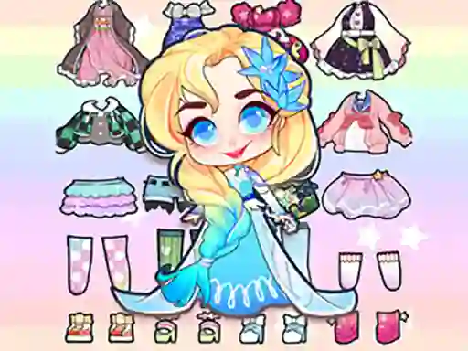 لعبة Hair Doll Dress Up World على الانترنت