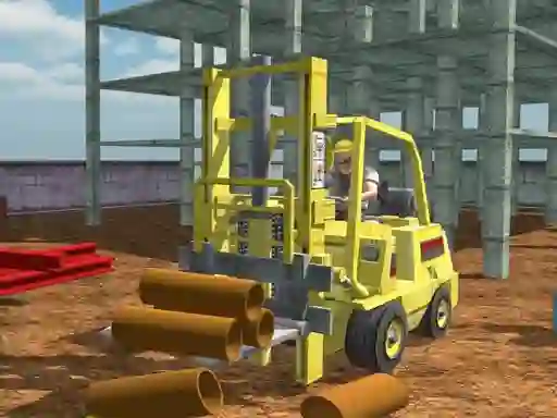 لعبة Forklift Drive Simulator على الانترنت