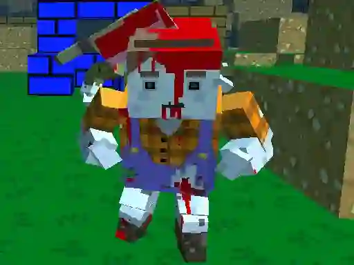 لعبة Pixel Gun Apocalypse 4 Zombie Invazion على الانترنت