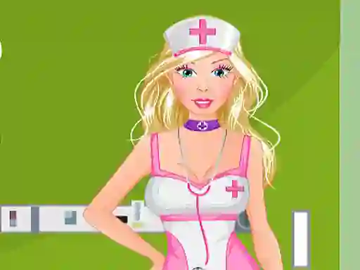 لعبة Barbie Nurse على الانترنت