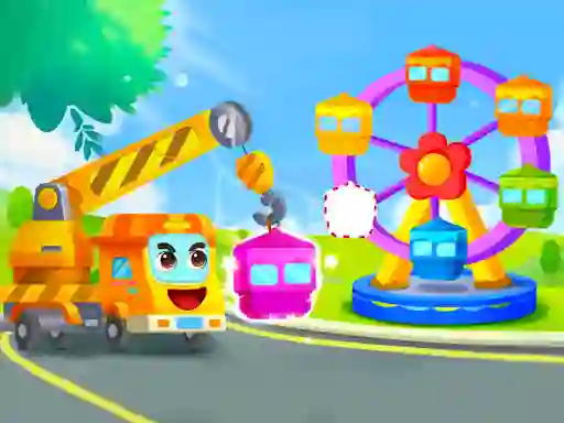 لعبة Little Panda Truck Team على الانترنت