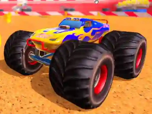 لعبة Monster truck Offroad Stunts على الانترنت
