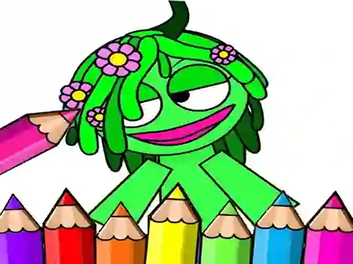 لعبة Sprunki Coloring Music Anime على الانترنت